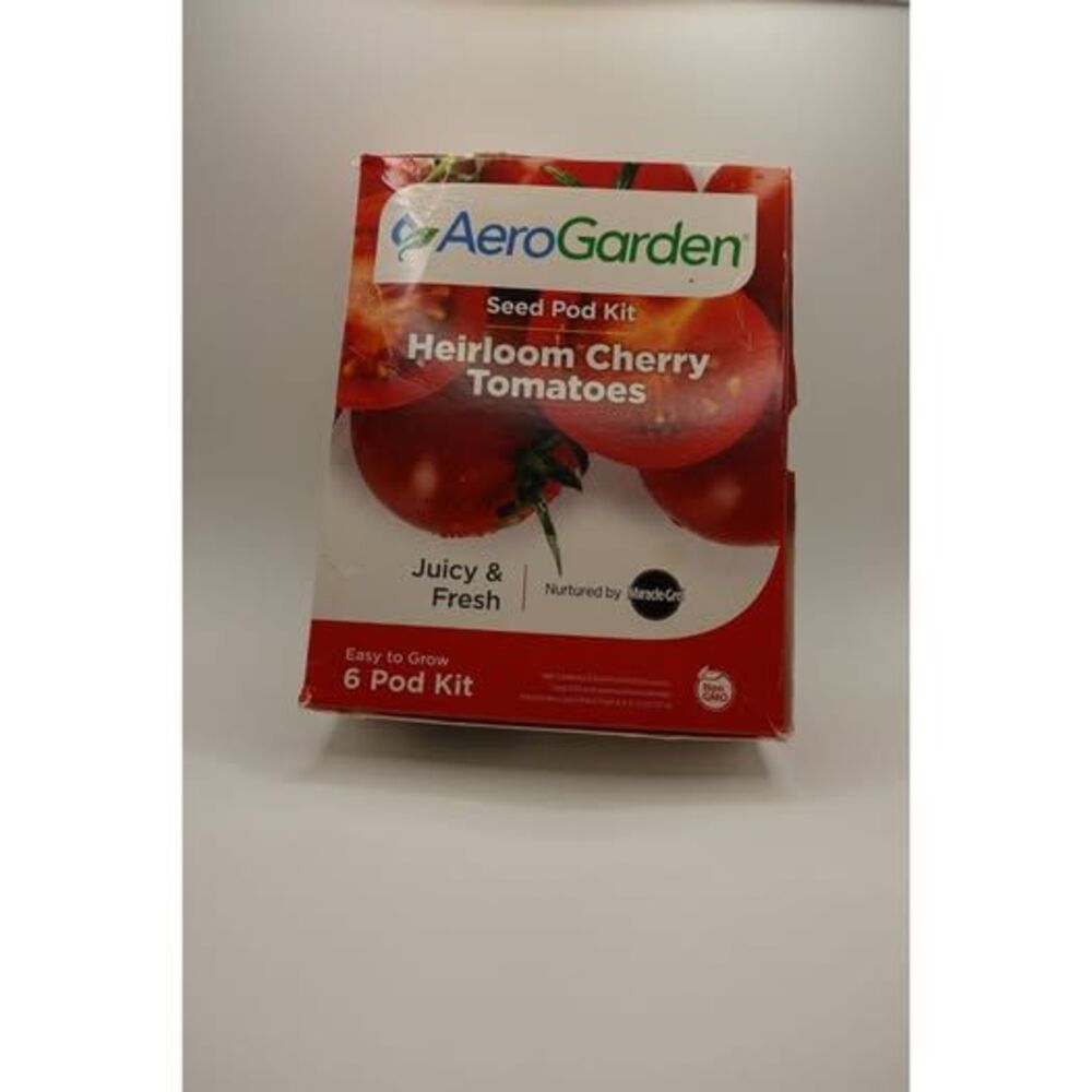 3x Heirloom Tomato + 4x Herbs + 2x MiracleGro Liquid Plant Food Aerogarden